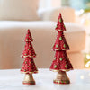 Dekorasyon Gifts  Decor - Starlight Neo Cone Tree (Red/Citron)