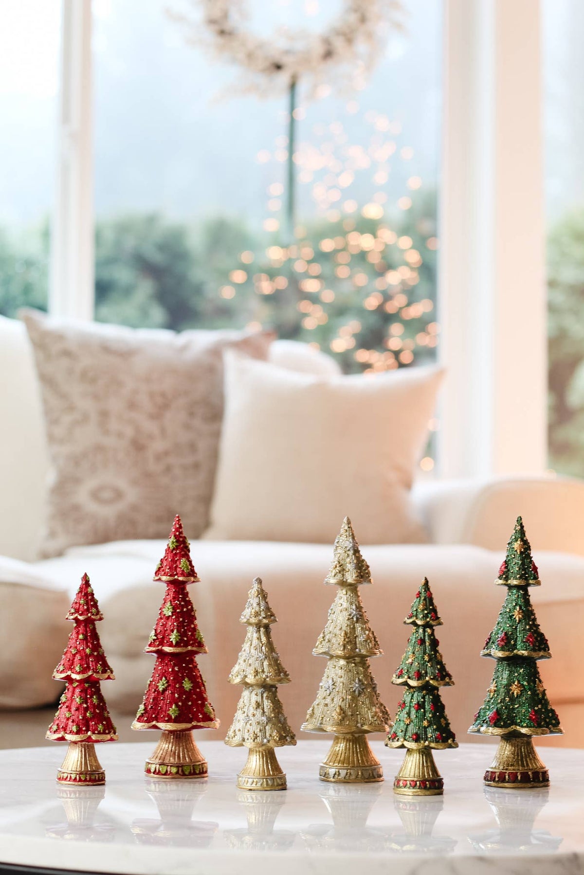 Dekorasyon Gifts  Decor - Starlight Neo Cone Tree (Trad. Green)