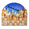Kurt S. Adler, Inc. - 15"B/O LED XMAS VLG W/ADV CALENDAR