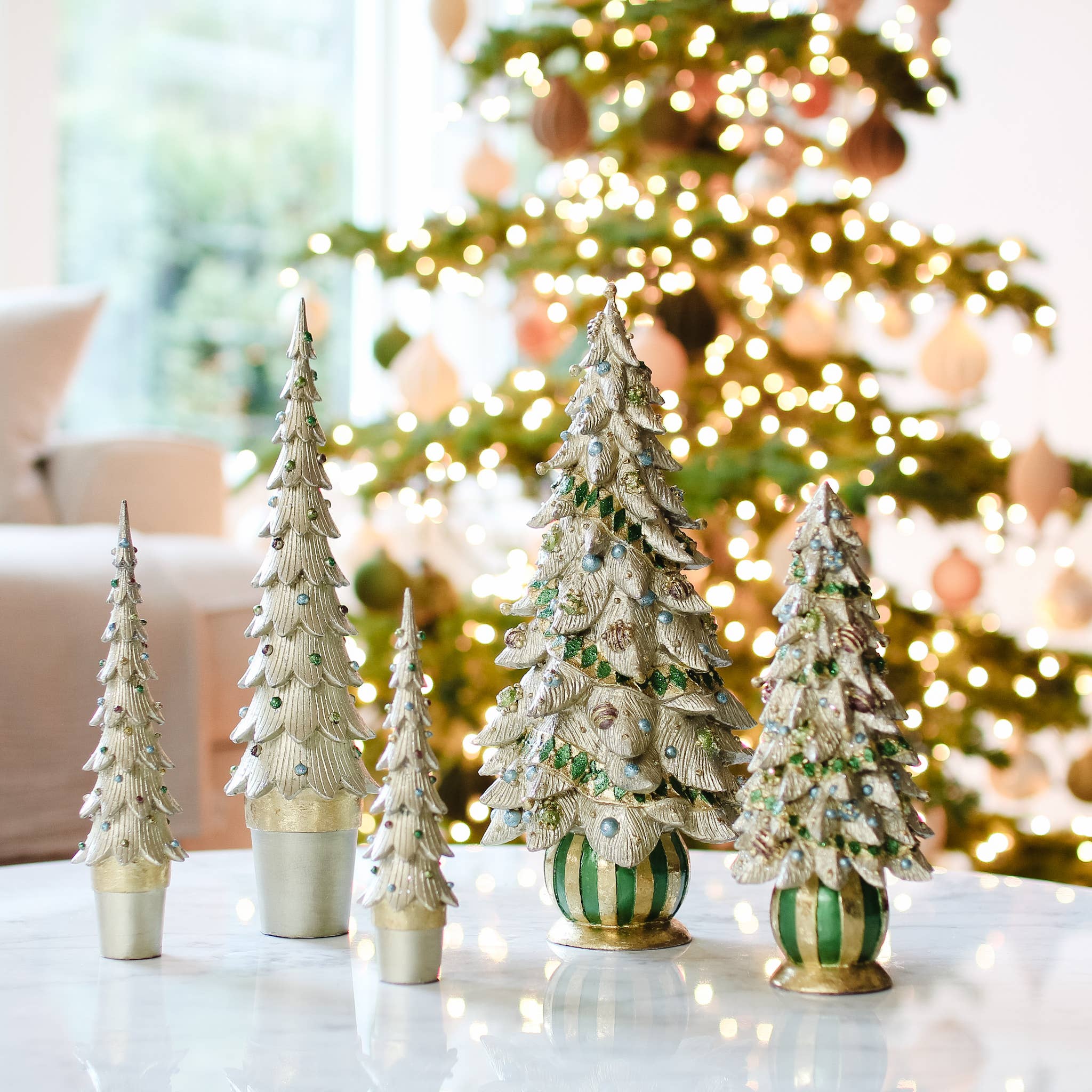 Merry Traditions Cone Tree (Mystik Champagne)