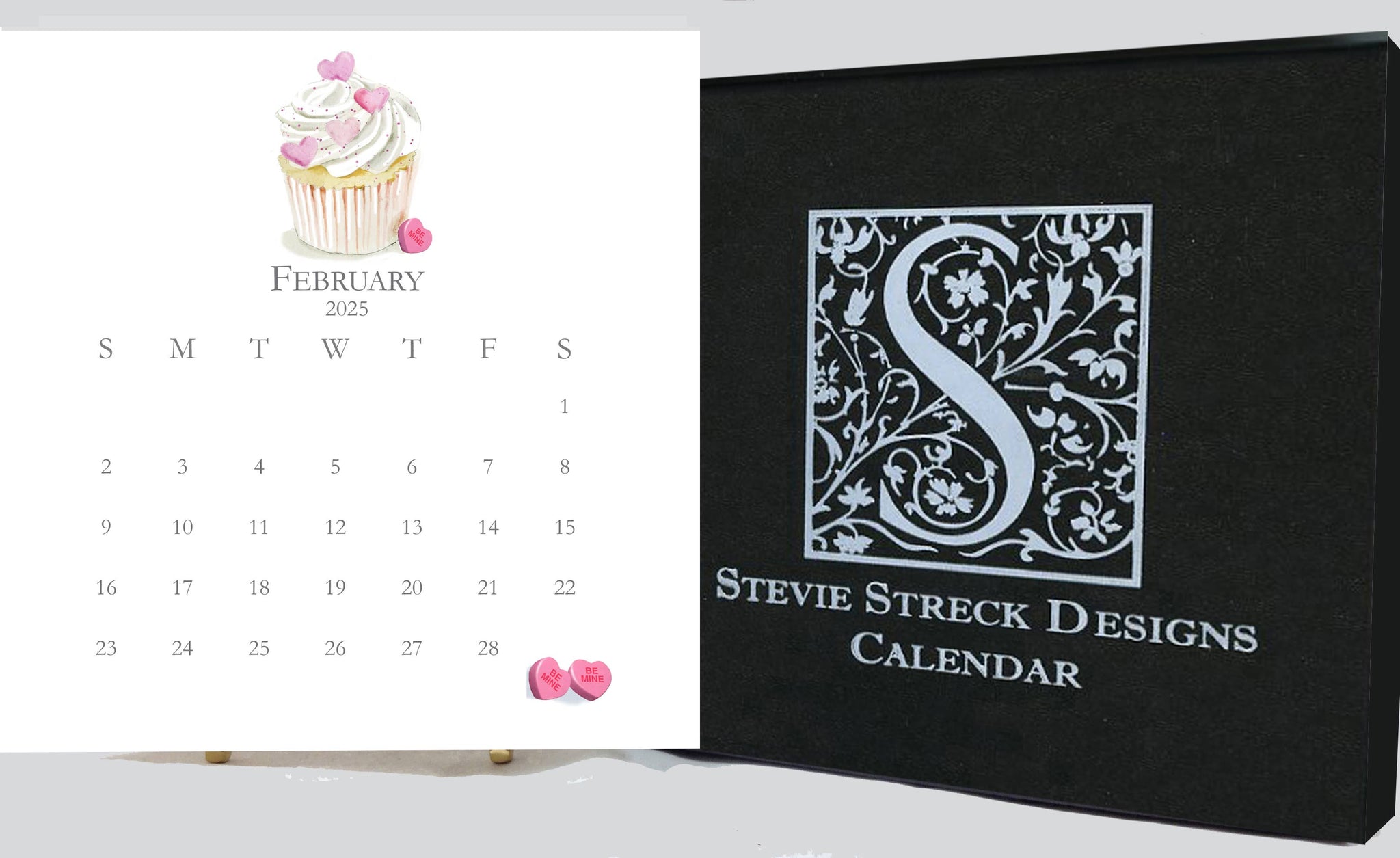 Stevie Streck Designs - 2025 Desk Calendar Refill