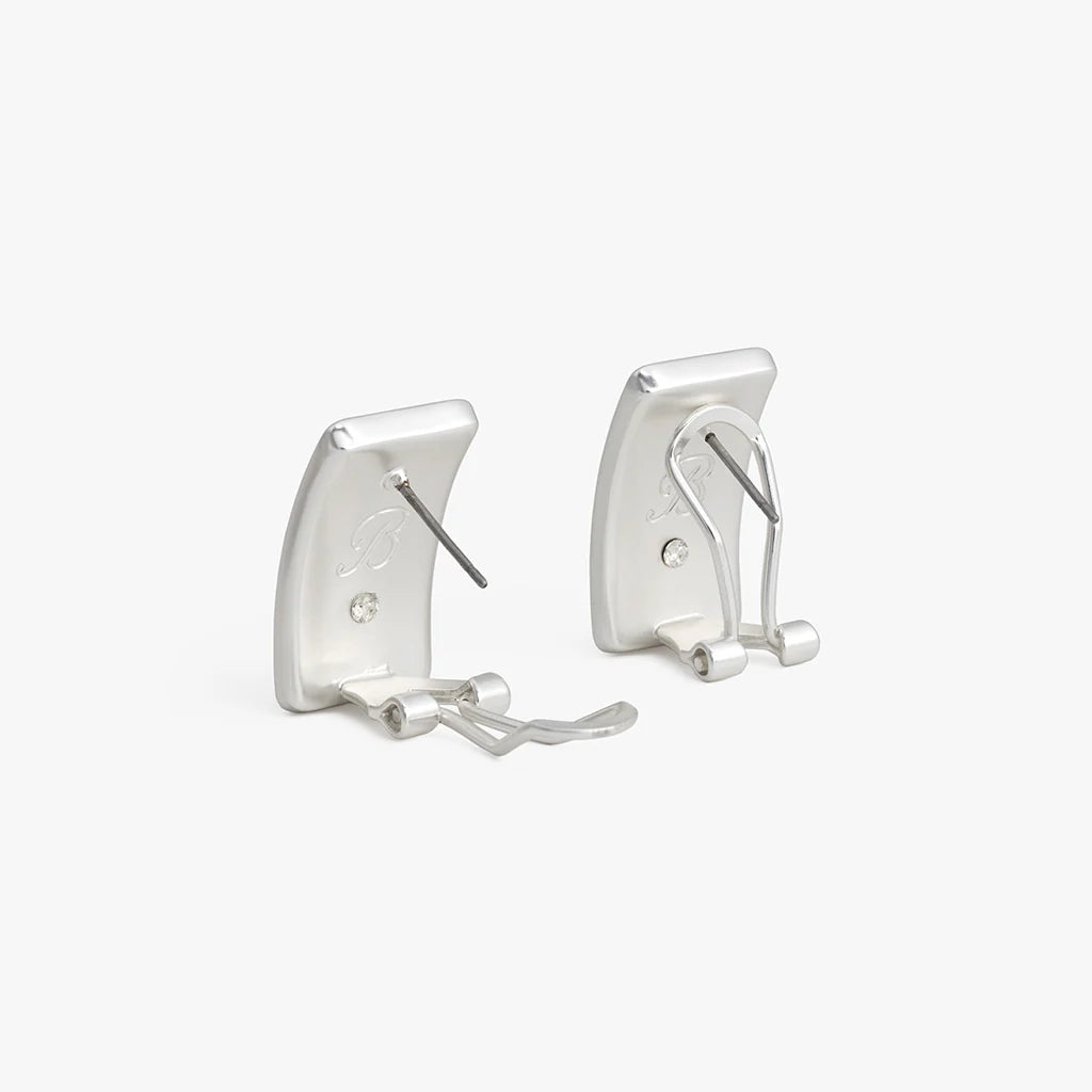 Brackish Argento Stud Earring in Silver