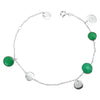 Sophie Deschamps Bijoux - Marga Chain and Gemstone Bracelet (BCHMA54)