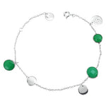 Sophie Deschamps Bijoux - Marga Chain and Gemstone Bracelet (BCHMA54)