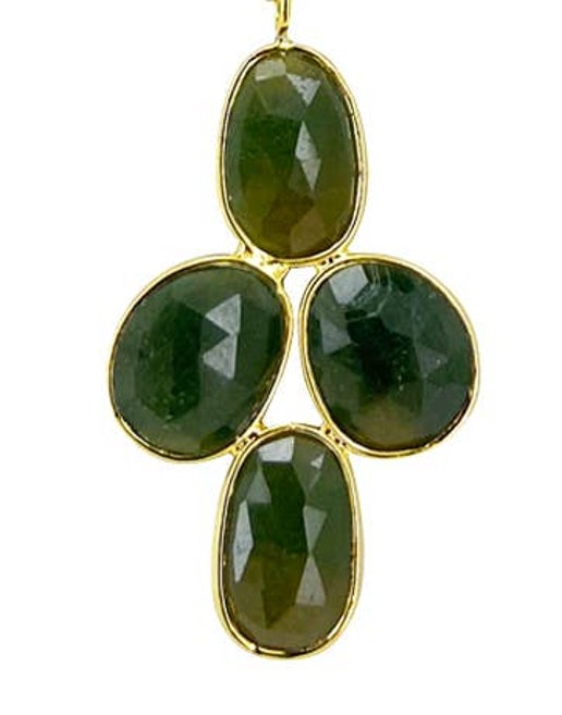 Sophie Deschamps Bijoux - JOHRI Sapphire Chain Necklace (CCHHO10)