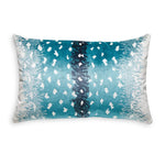 Scalamandre Antelope Teal Velvet Pillow 12x20