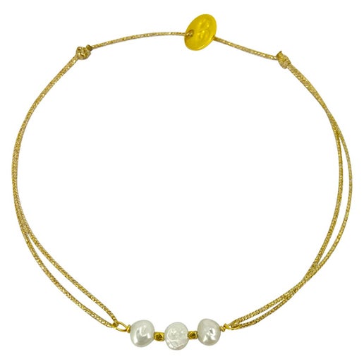 Sophie Deschamps Bijoux - VAHINE BRACELET, mother-of-pearl (BTA8)